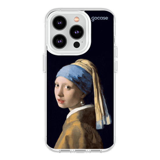 Capinha para celular  Garota Com Brinco Perola