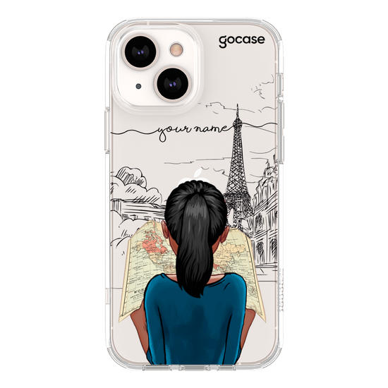Cover Girl With Map