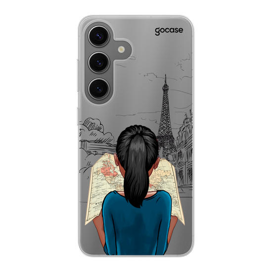 Cover Girl With Map