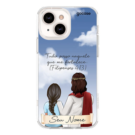 Capinha para celular Garota Cristã