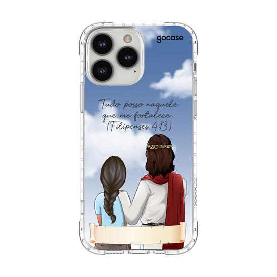 Capinha para celular Garota Cristã
