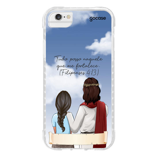 Capinha para celular Garota Cristã