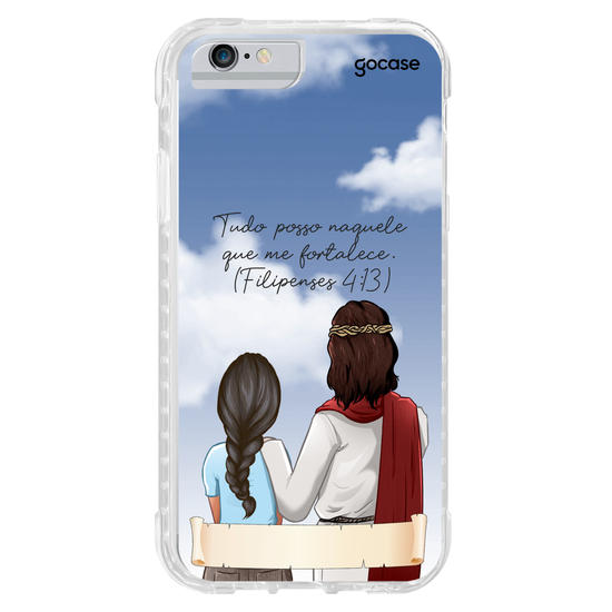 Capinha para celular Garota Cristã