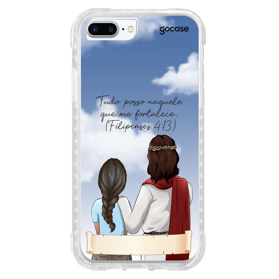 Capinha para celular Garota Cristã