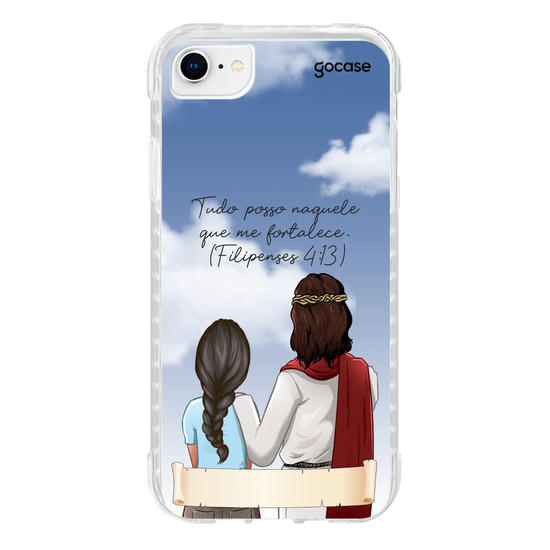 Capinha para celular Garota Cristã