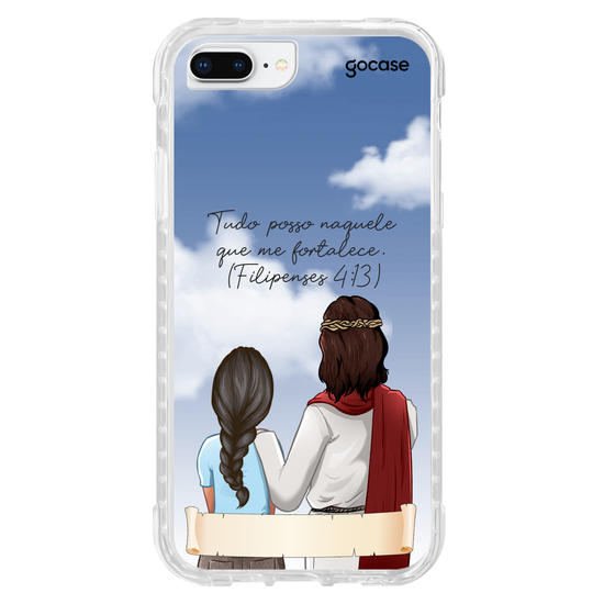 Capinha para celular Garota Cristã