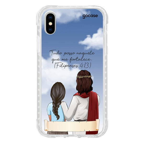 Capinha para celular Garota Cristã