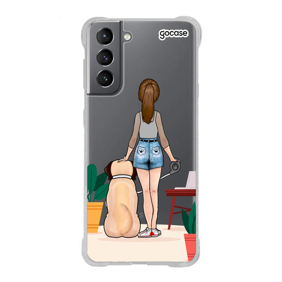 Capinha para celular Garota Dos Pets - Cachorro