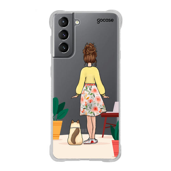 Capinha para celular Garota Dos Pets - Gato