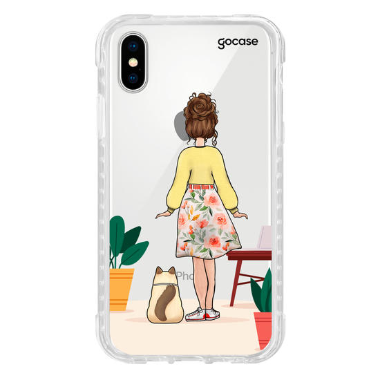 Capinha para celular Garota Dos Pets - Gato