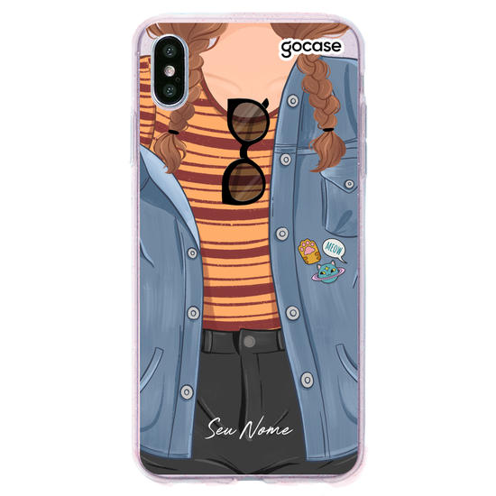 Capinha para celular Garota Estilosa