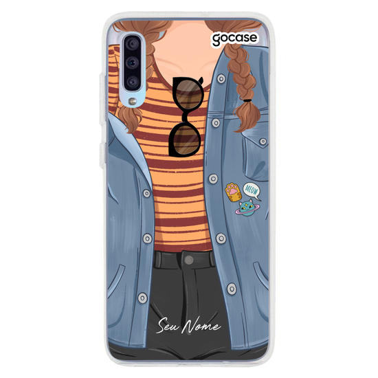 Capinha para celular Garota Estilosa