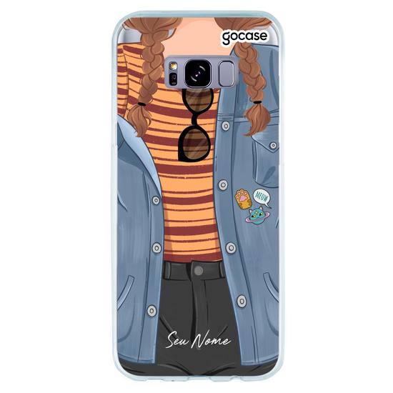 Capinha para celular Garota Estilosa