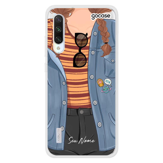 Capinha para celular Garota Estilosa
