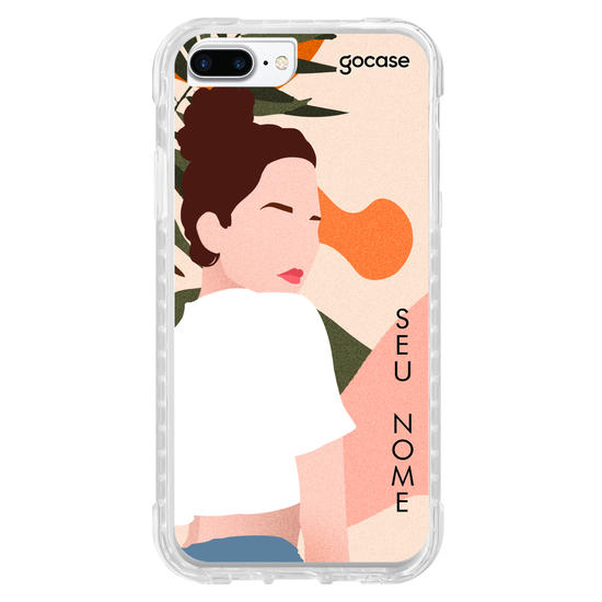 Capinha para celular Garota Fancy