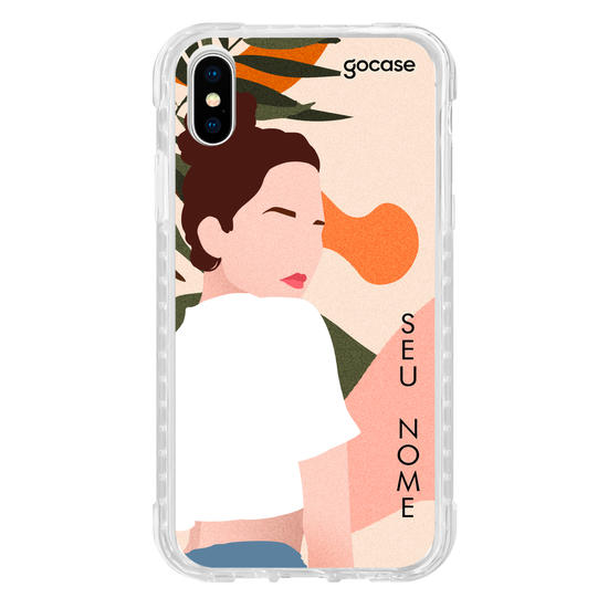Capinha para celular Garota Fancy