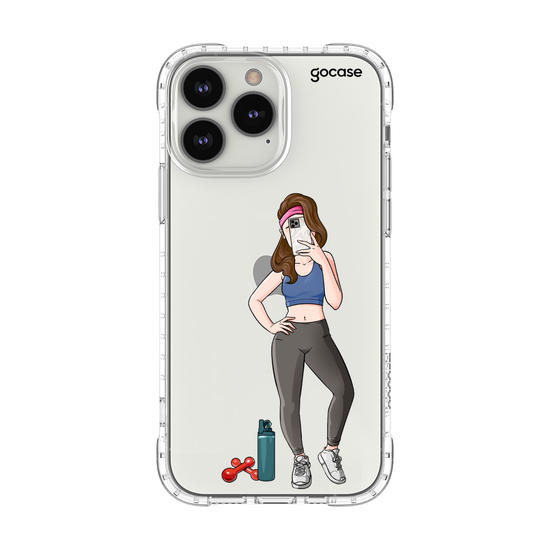 Capinha para celular Garota Fitness