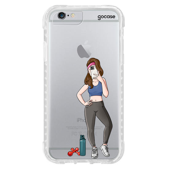 Capinha para celular Garota Fitness