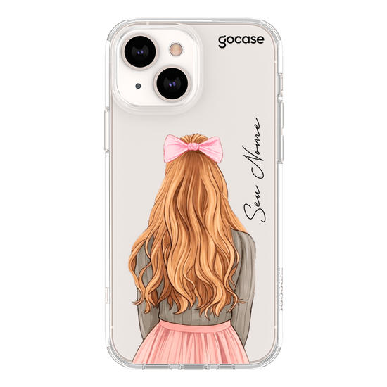 Capinha para celular Garota Com Laço
