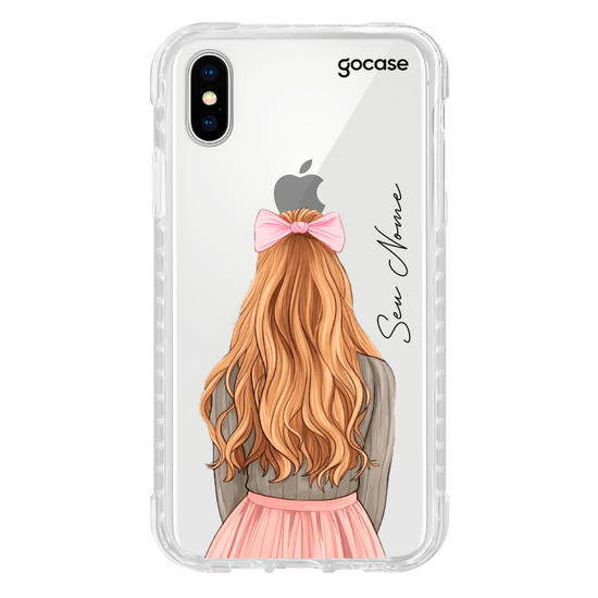 Capinha para celular  Garota Com Laço