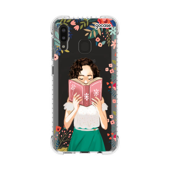Capinha para celular Garota Leitora