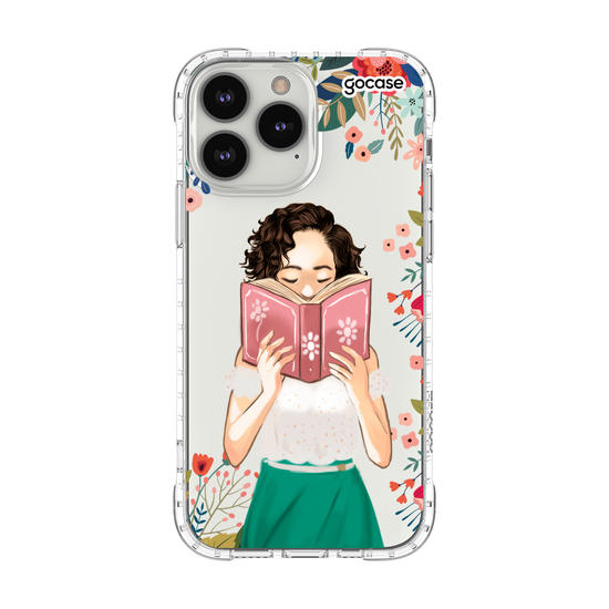 Capinha para celular Garota Leitora