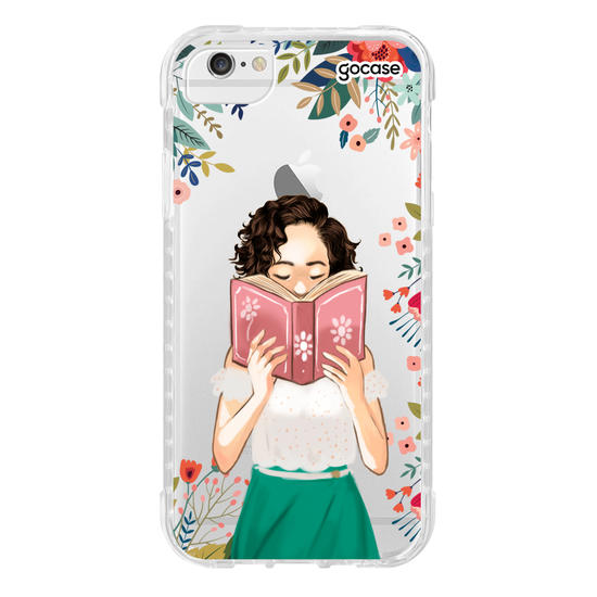 Capinha para celular Garota Leitora