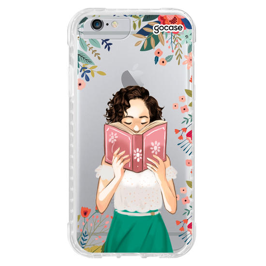 Capinha para celular Garota Leitora