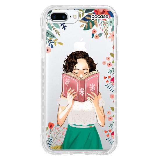 Capinha para celular Garota Leitora