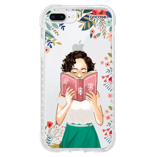 Capinha para celular Garota Leitora