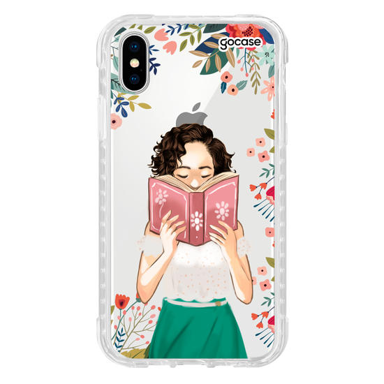 Capinha para celular Garota Leitora