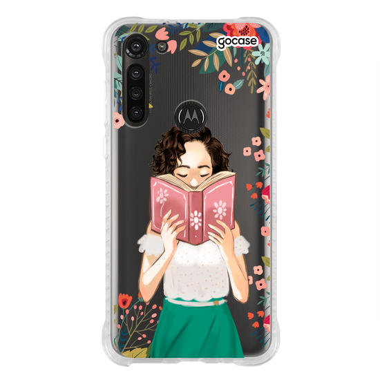 Capinha para celular Garota Leitora