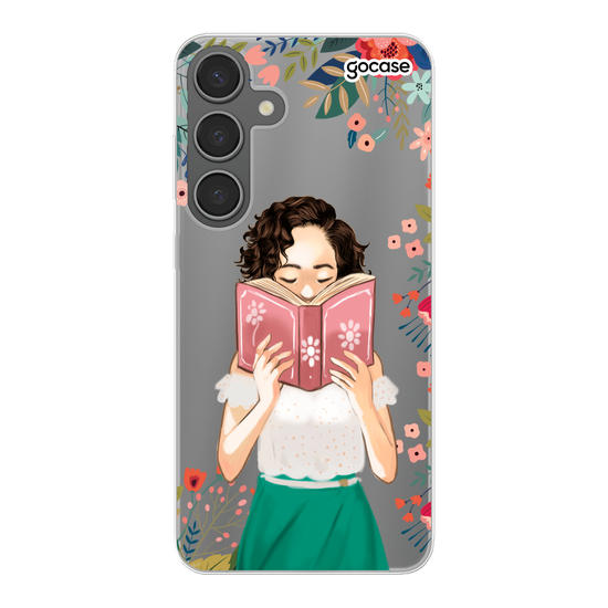 Book Girl Phone Case