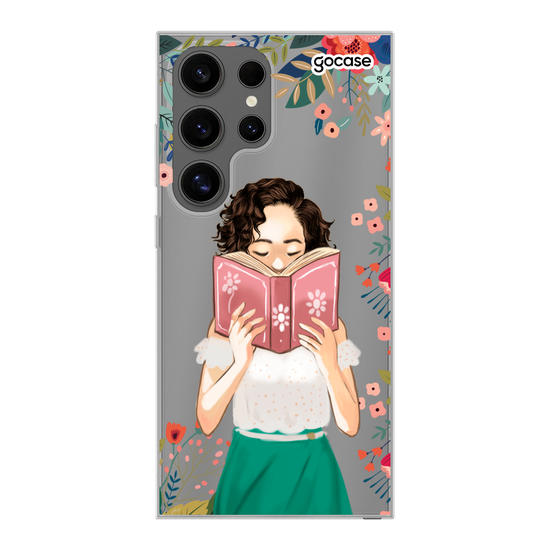 Book Girl Phone Case