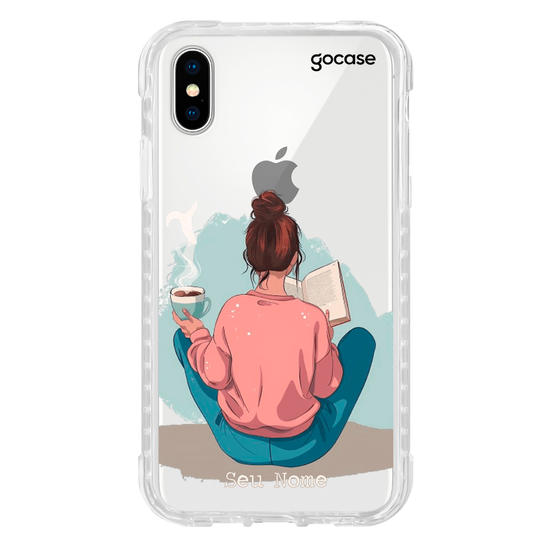 Capinha para celular  Garota Com Café