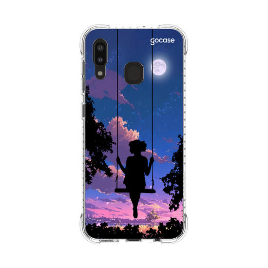 Capinha para celular Garota no Balanço
