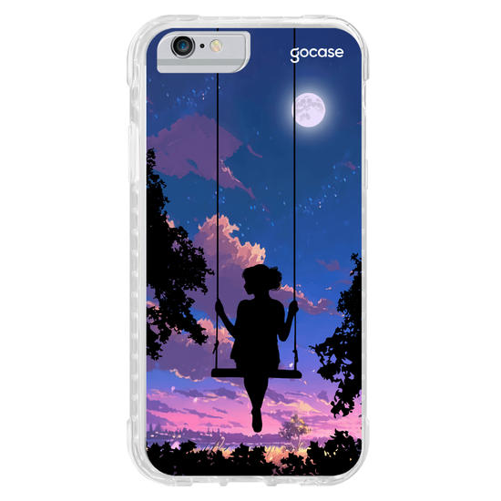 Capinha para celular Garota no Balanço