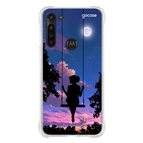 Capinha para celular Garota no Balanço