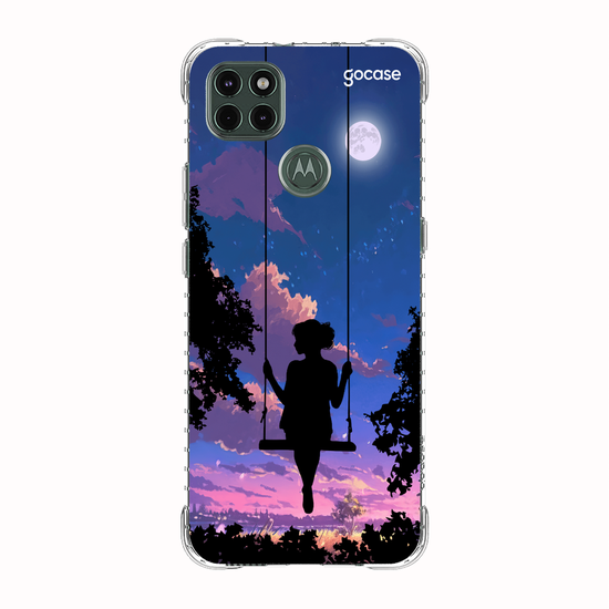 Capinha para celular Garota no Balanço