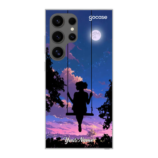 Girl on Swing Phone Case