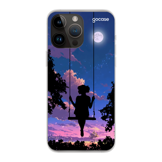 Girl on Swing Phone Case