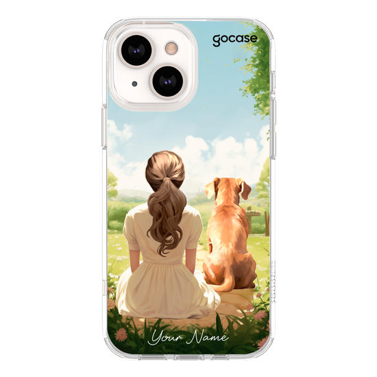 Pet Girl Paint Phone Case