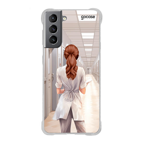 Capinha para celular  Garota Profissões Illustration