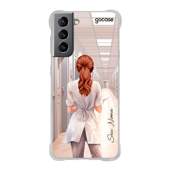 Capinha para celular  Garota Profissões Illustration Capinha para celular  Garota Profissões Illustration