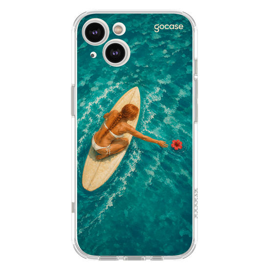  Garota Surfista Aquarela