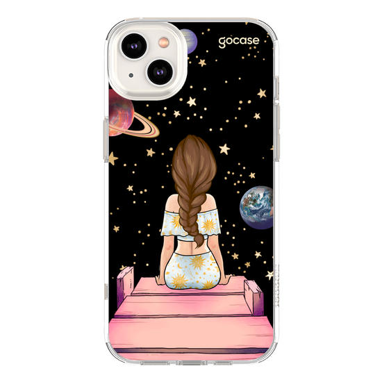 Capinha para celular Garota Universo
