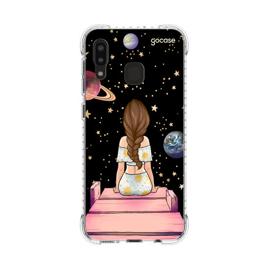 Capinha para celular Garota Universo