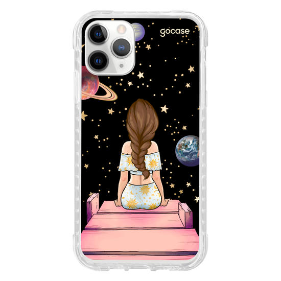 Capinha para celular Garota Universo