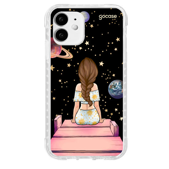 Capinha para celular Garota Universo