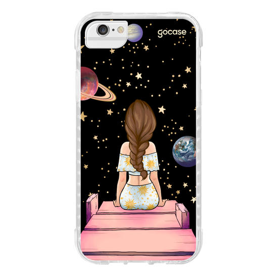 Capinha para celular Garota Universo